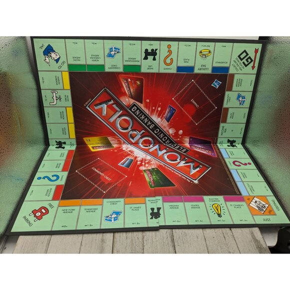 Monopoly Electronic Banking 2011 Replacement Game Board Instructions - Picture 4 of 12